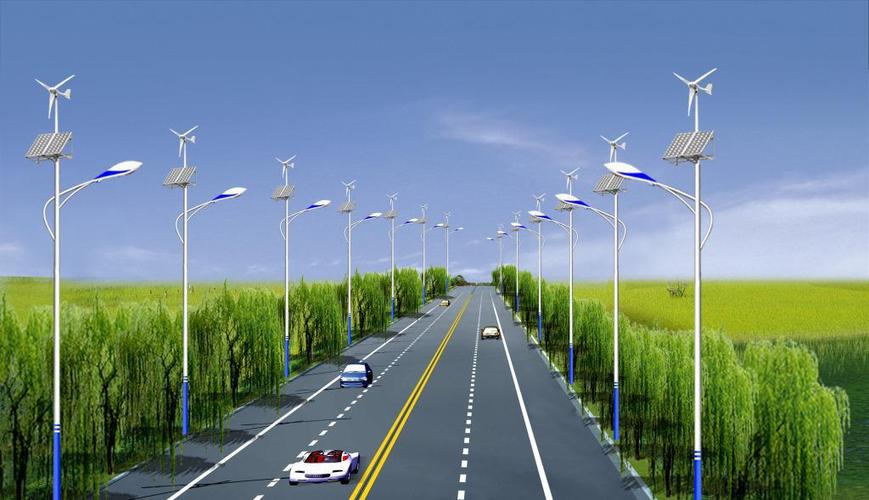 風力發電led燈具 超高亮 節能道路照明太陽產品,圖片僅供參考,led太陽